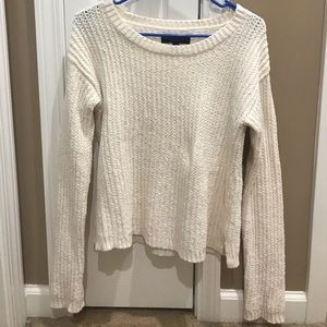 White knitted Aeropostale sweater